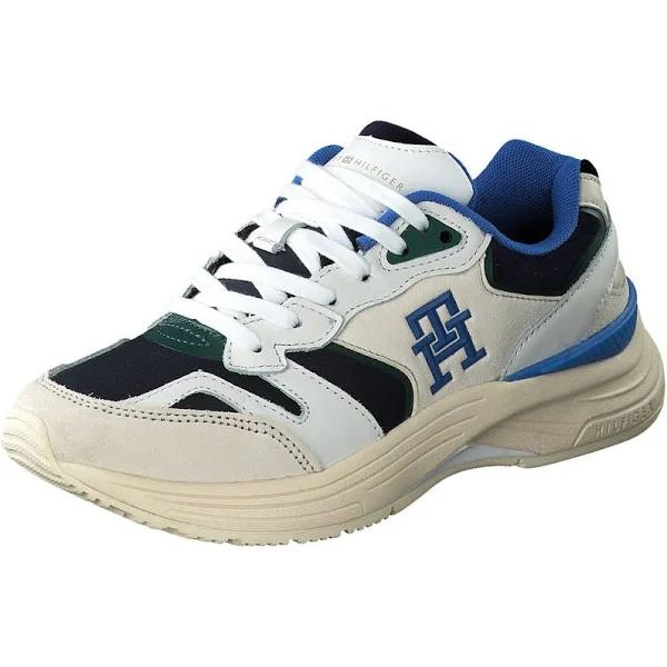 David Jones Tommy Hilfiger Women's Modern Preppy Sneaker, Size 38 EU