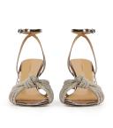 David Jones Tony Bianco Helena Heel in Gunmetal Shine, Size 10 AU