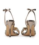 David Jones Tony Bianco Helena Heel in Gunmetal Shine, Size 10 AU