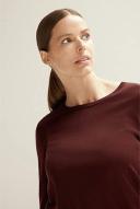 David Jones Trenery Merino Crew Neck Knit in Coffee, Size 2XS