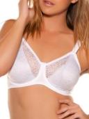David Jones Triumph Lacy Minimiser Bra 2 Pack in Coffee Sugar/Naked Pink, Size 12F