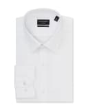 David Jones Van Heusen Bamboo Blend Classic LS Shirt in White, Size 38
