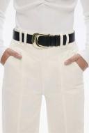 David Jones Witchery Yoke Front Tapered Jean in Parchment, Size 16 AU