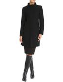 David Lawrence Madison Felted Wool Coat in Black 16
