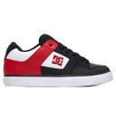 DC Adult Mens Pure Skate Inspired Sneakers Black Black Gum US 11