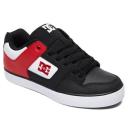 DC Adult Mens Pure Skate Inspired Sneakers Black Black Gum US 11