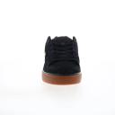 DC Adult Mens Pure Skate Inspired Sneakers Black Black Gum US 11