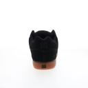 DC Adult Mens Pure Skate Inspired Sneakers Black Black Gum US 11