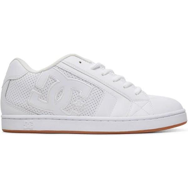 DC Net Shoes - White White Gum