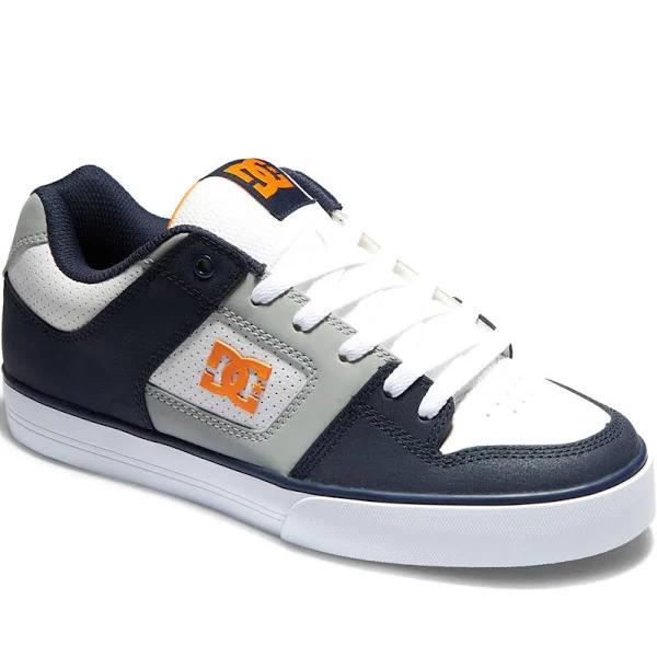 DC Pure Shoes (white/grey/blue)