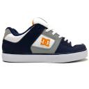 DC Pure Shoes (white/grey/blue)