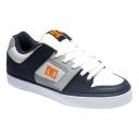 DC Pure Shoes (white/grey/blue)