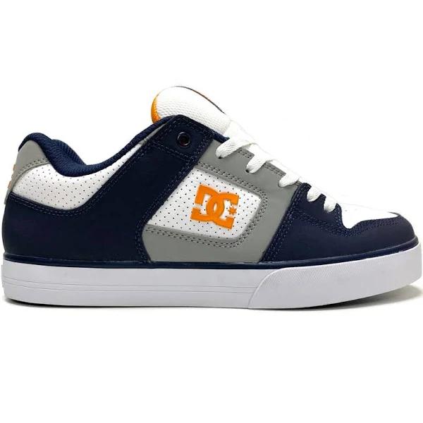 DC Pure Shoes (white/grey/blue)
