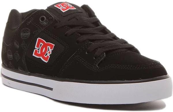 DC Shoes Bobs Pure in Black White for Mens