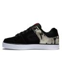 DC Shoes Pure Black Camouflage Trainers UK 8