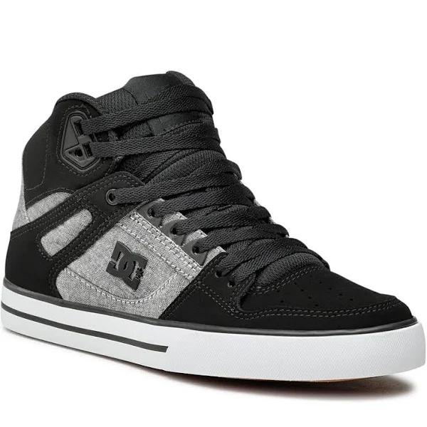 DC Shoes Pure high-top wc adys400043 - men's footwear Black/Grey 45