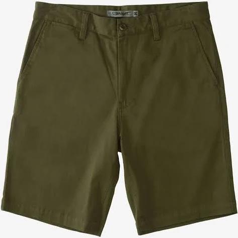 DC Shoes Worker Stretch Shorts Green 30 Man