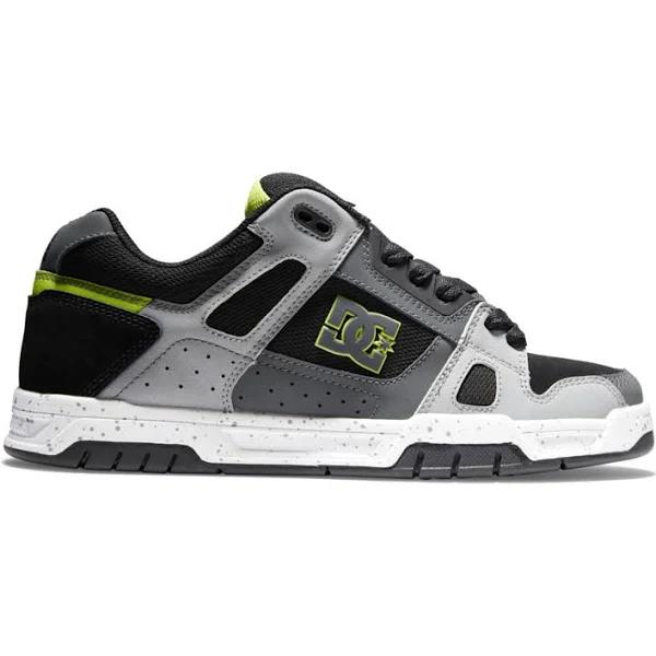 DC Stag Mens Shoes - Black Grey Green