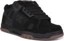 DC Stag Skate Shoes - Black/Gum - 8.5 UK