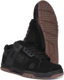 DC Stag Skate Shoes - Black/Gum - 8.5 UK