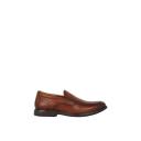 Debenhams Mens Croft Leather Slip-on Wide Loafers Tan 10 UK Mixed Mens Loafers