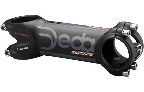 Deda Zero100 Performance Stem - 80mm - Black On Black