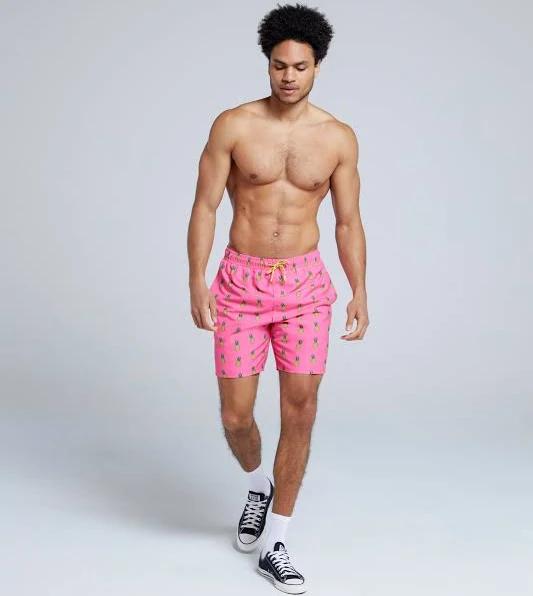 Deep Dive Mens Boardshorts - Pink