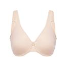DELIMIRA Bra Beige Leaf-Accent Full-Coverage Bra 42D