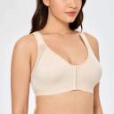 DELIMIRA Bra Beige Mesh-Back Sports Bra 40D