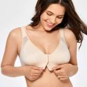 DELIMIRA Bra Beige Mesh-Back Sports Bra 40D