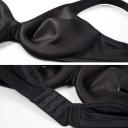 DELIMIRA Bra Black Leaf-Accent Full-Coverage Bra 42D
