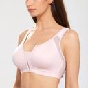DELIMIRA Bra White Mesh-Back Sports Bra 38D