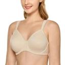 DELIMIRA Women's Full Coverage Front Closure Wire Free Back Support Posture Bra