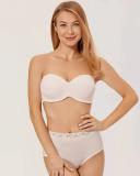 DELIMIRA Women's Non-Padded Underwire Minimizer Support Strapless Bra