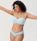 DELIMIRA Women's Non-Padded Underwire Minimizer Support Strapless Bra