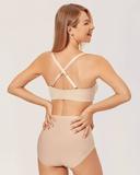DELIMIRA Women's Non-Padded Underwire Minimizer Support Strapless Bra