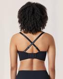 DELIMIRA Women's Non-Padded Underwire Minimizer Support Strapless Bra