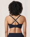 DELIMIRA Women's Non-Padded Underwire Minimizer Support Strapless Bra
