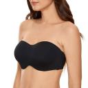 DELIMIRA Women's Smooth Seamless Invisible Underwire Strapless Minimizer Bra