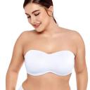 DELIMIRA Women's Smooth Seamless Invisible Underwire Strapless Minimizer Bra