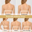 DELIMIRA Women's Smooth Seamless Invisible Underwire Strapless Minimizer Bra