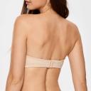 DELIMIRA Women's Smooth Seamless Invisible Underwire Strapless Minimizer Bra