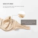 DELIMIRA Women's Smooth Seamless Invisible Underwire Strapless Minimizer Bra