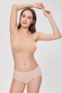 DELIMIRA Women's Smooth Seamless Invisible Underwire Strapless Minimizer Bra