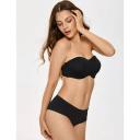 DELIMIRA Women's Smooth Seamless Invisible Underwire Strapless Minimizer Bra