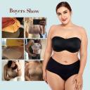 DELIMIRA Women's Smooth Seamless Invisible Underwire Strapless Minimizer Bra
