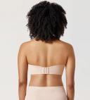 DELIMIRA Women's Strapless Bra Plus Size Support Unlined Underwire Minimizer