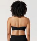DELIMIRA Women's Strapless Bra Plus Size Support Unlined Underwire Minimizer