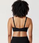 DELIMIRA Women's Strapless Bra Plus Size Support Unlined Underwire Minimizer
