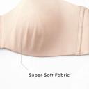 DELIMIRA Women's Strapless Bra Plus Size Support Unlined Underwire Minimizer